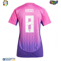 Ženski Nogometni dresi Nemčija Toni Kroos #8 Gostujoči EP 2024 Kratek Rokav